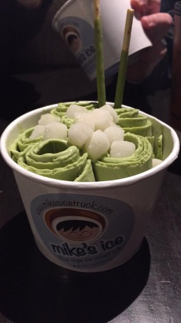 Thai style ice-cream